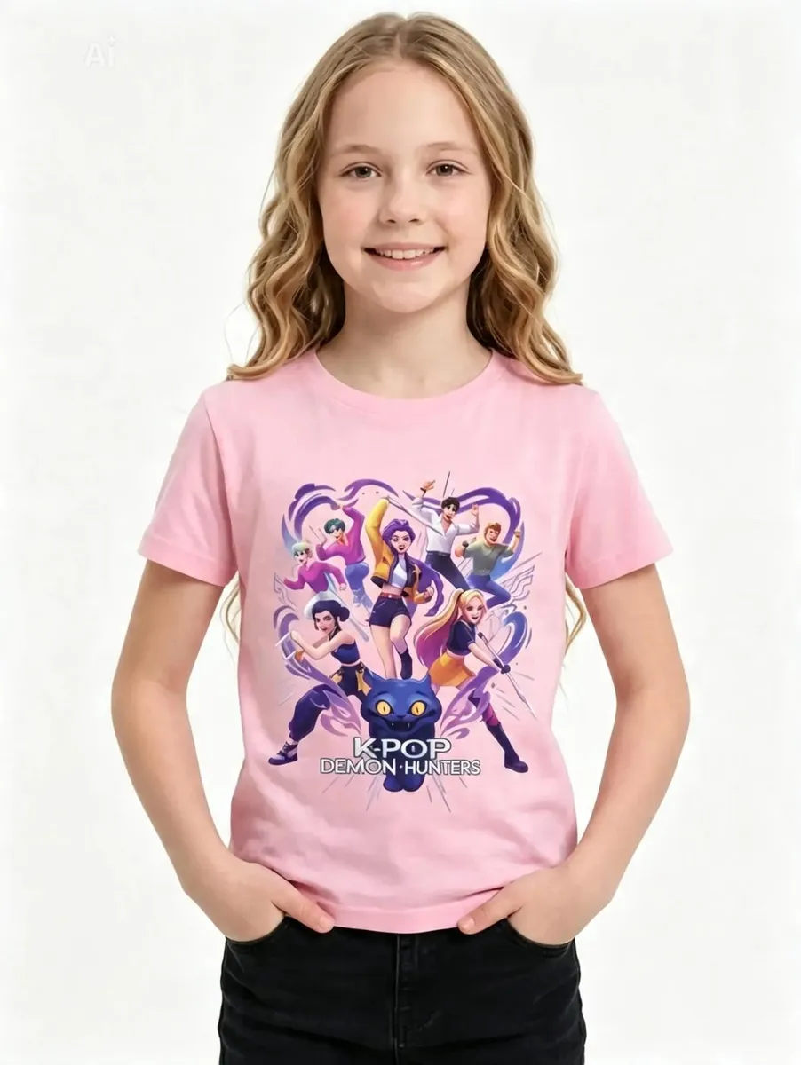 Tshirt Huntrix Kpop
