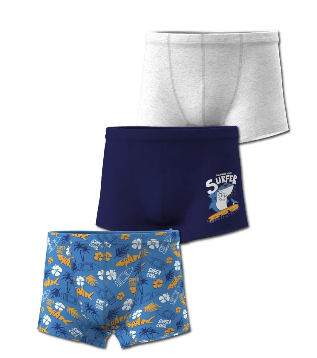 Shark Pack 3 Boxers