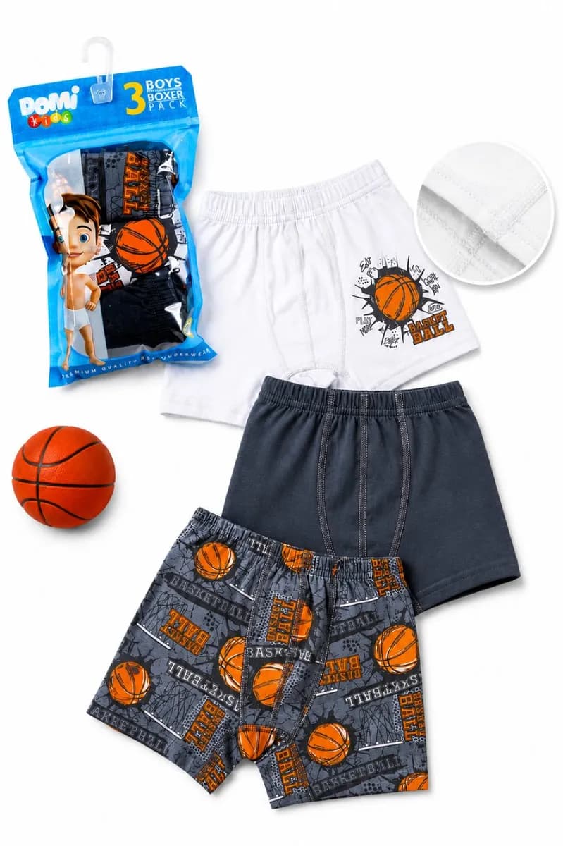 Basketball Pack 3 Boxers