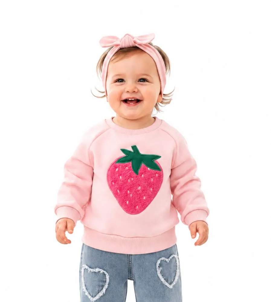 Sweatshirt Baby Strawberry